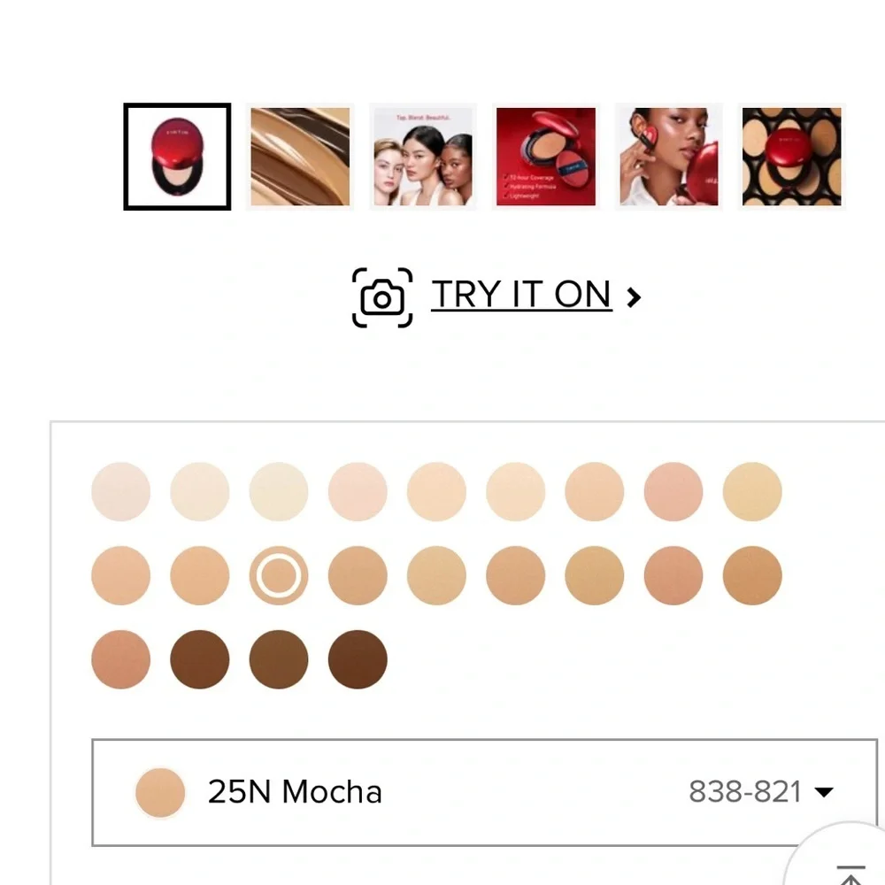 TIRTIR Mask Fit Red Cushion Foundation Compact (MOCHA 25N)